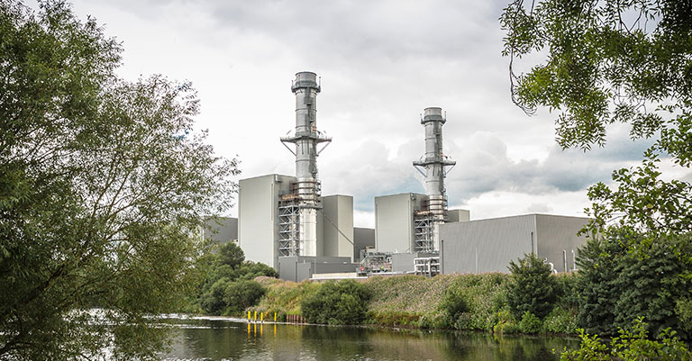 Photograph of Carrington Power Plant