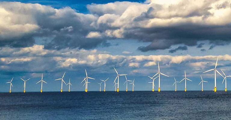 Image of an Offshore Wind Farm